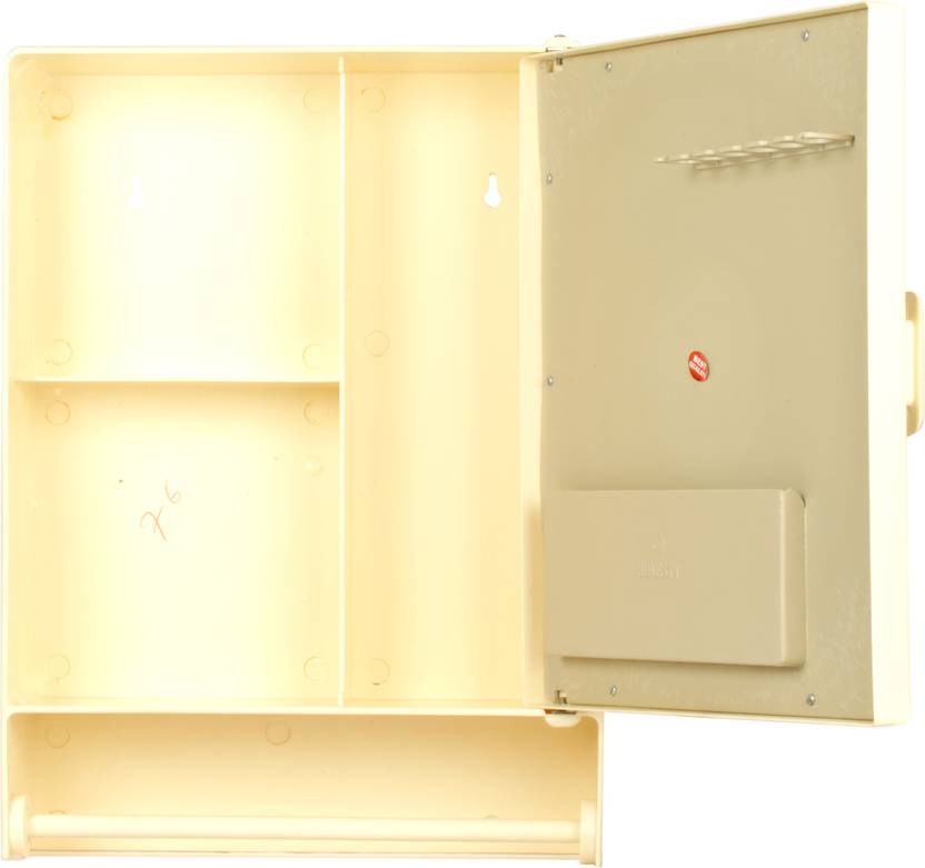 Zoom Happy Bathroom Mirror Cabinet With Storage Chest Shelves Zoom Happy Bathroom Mirror Cabinet With Storage Chest Shelves Napkin Rod Single Door