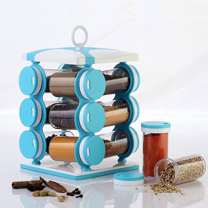 Flipkart SmartBuy Revolving Spice Rack, Spice Box , Masala Box , Masala