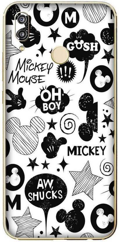 Stickon Hwp20l1mickey Wallpaper Vinyl Fibre Only Back Customised