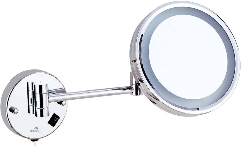 Dolphy One Side Led Lighted Shaving Makeup 8 Inch 5x Magnifying Dolphy One Side Led Lighted Shaving Makeup 8 Inch 5x Magnifying Mirror