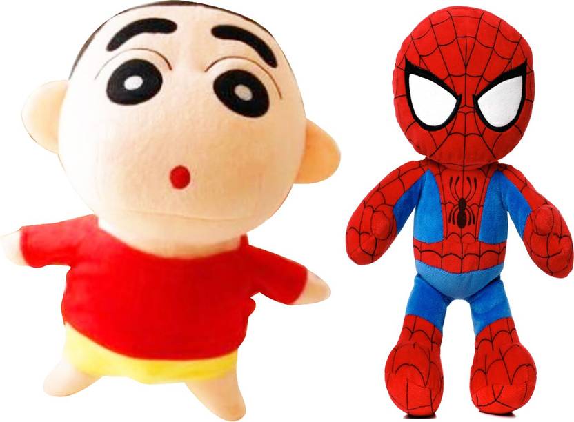 Toy Mela Set Of 2 Pcs Shinchan 20cms And Marvel Avengers