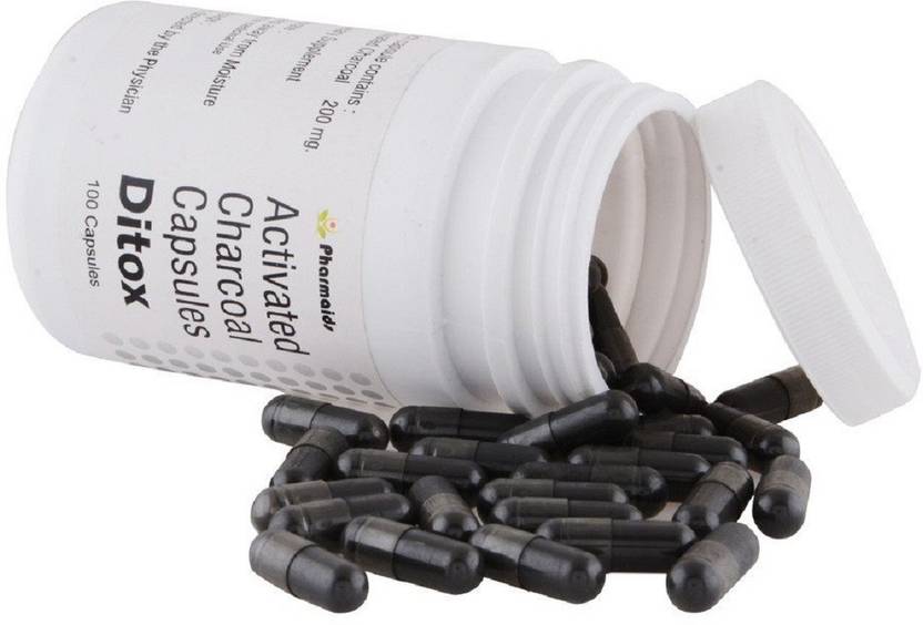 ditox capsule activated charcoal capsules 200 mg per capsule