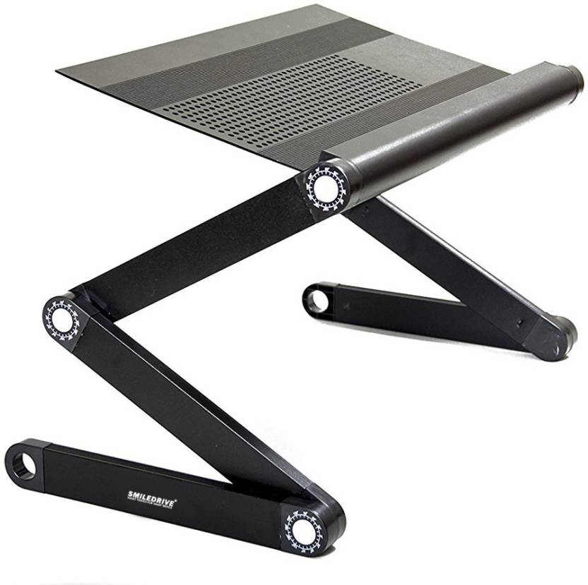 Smiledrive Portable Adjustable Aluminum Laptop Desk Stand Vented