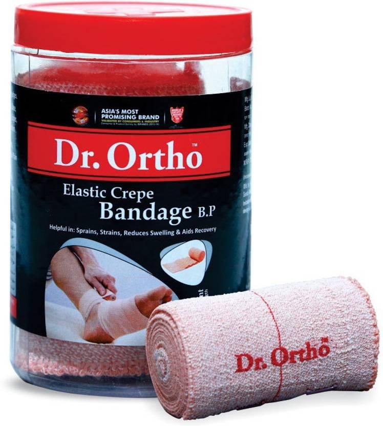 Dr. Ortho Crepe Bandage (8cm X 4mt) For Wrist, Arm, Shoulder, Ankle