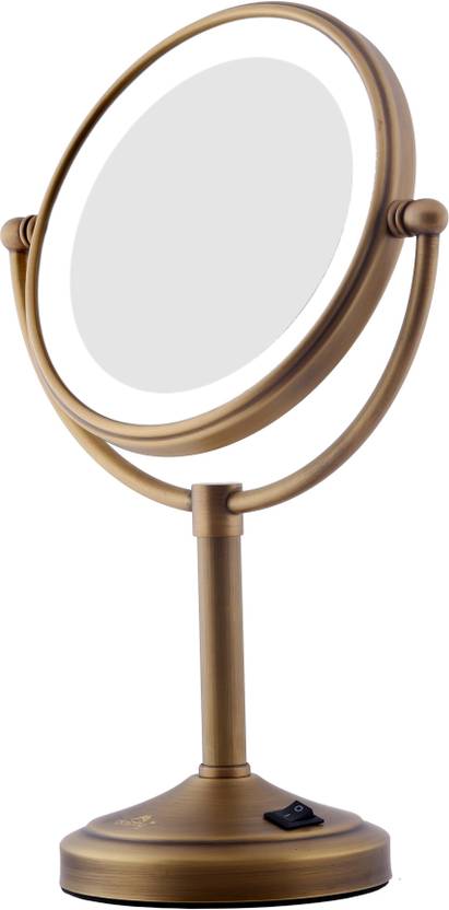 Dolphy Bronze 5x Magnification Led Tabletop Shaving Makeup