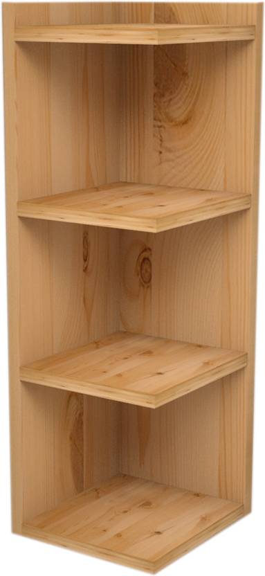 Baron Homes Wooden Shelf Rack With 4 Selves Pine Wood