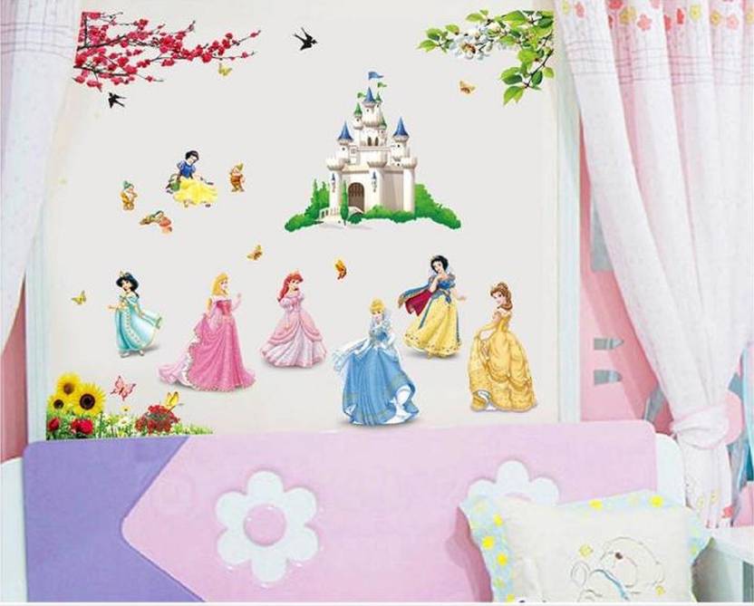 Himani Decors BARBIE Large Cute Princess Barbie Disney Cartoon PVC