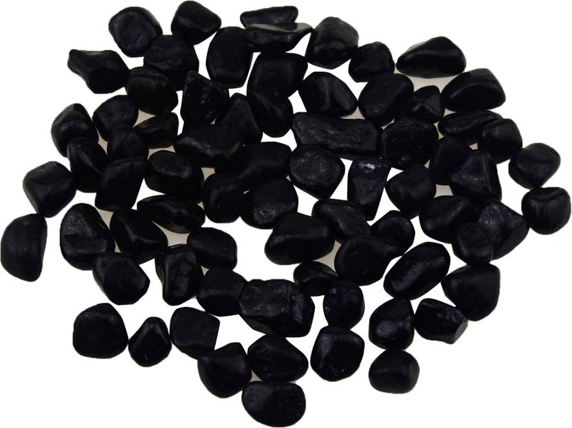 Avmart Natural Home Decorative Black Glossy Stone For Home