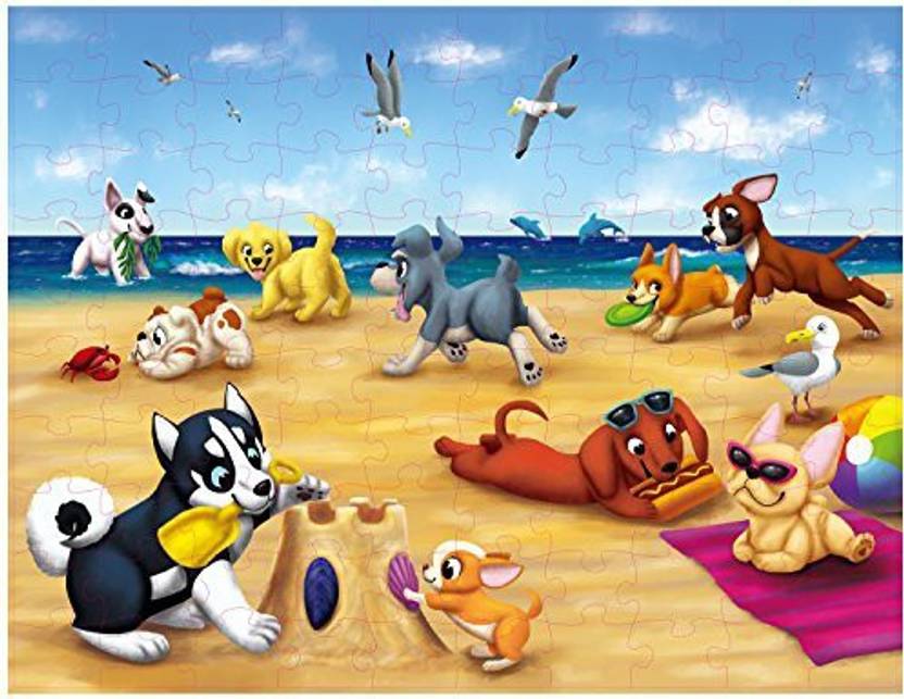 Blue Panda Floor Puzzles 100 Piece Giant Floor Puzzle