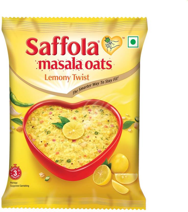 Saffola Masala Oats Lemony Twist Price in India - Buy Saffola Masala