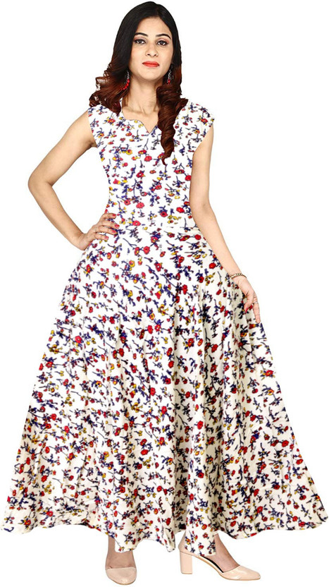 flipkart online shopping long frocks