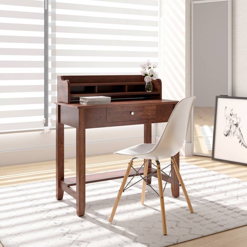 Flipkart Perfect Homes PureWood Sheesham Study Table Price in India