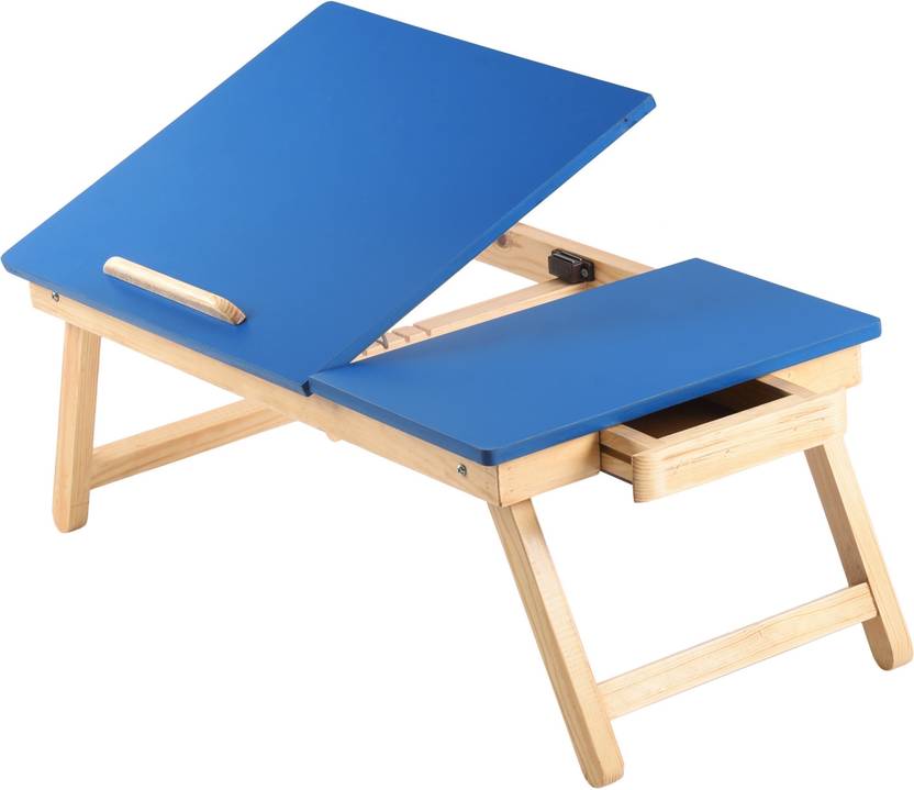 Maverick Interio Laptop Table Bed Table Study Table Activity Table With Tiltable Top And Drawer Suitable For All Branded Laptops Enough Leg Space