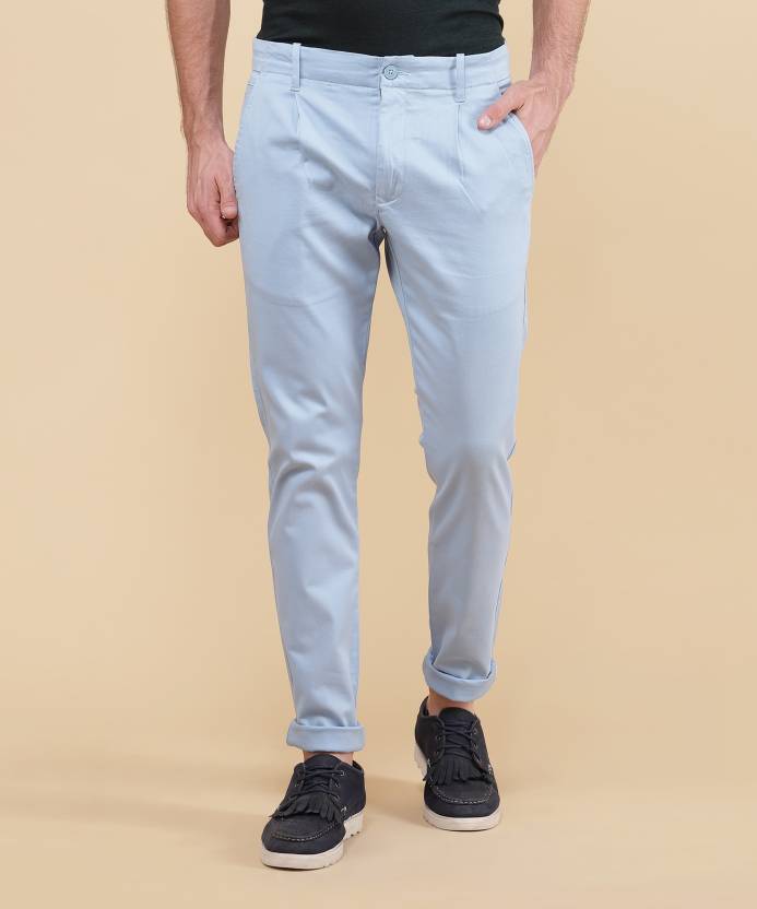 LEVI'S Slim Fit Men Light Blue Trousers - Buy Blue LEVI'S Slim Fit Men  Light Blue Trousers Online at Best Prices in India 