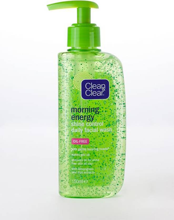 Clean & Clear Morning Energy Shine Control Daily Facial Wash Face Wash