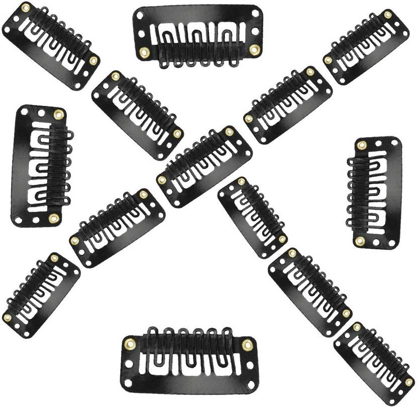 Jagtek U Shape Hair Extension Clip Patches Wigs Clips For Men And