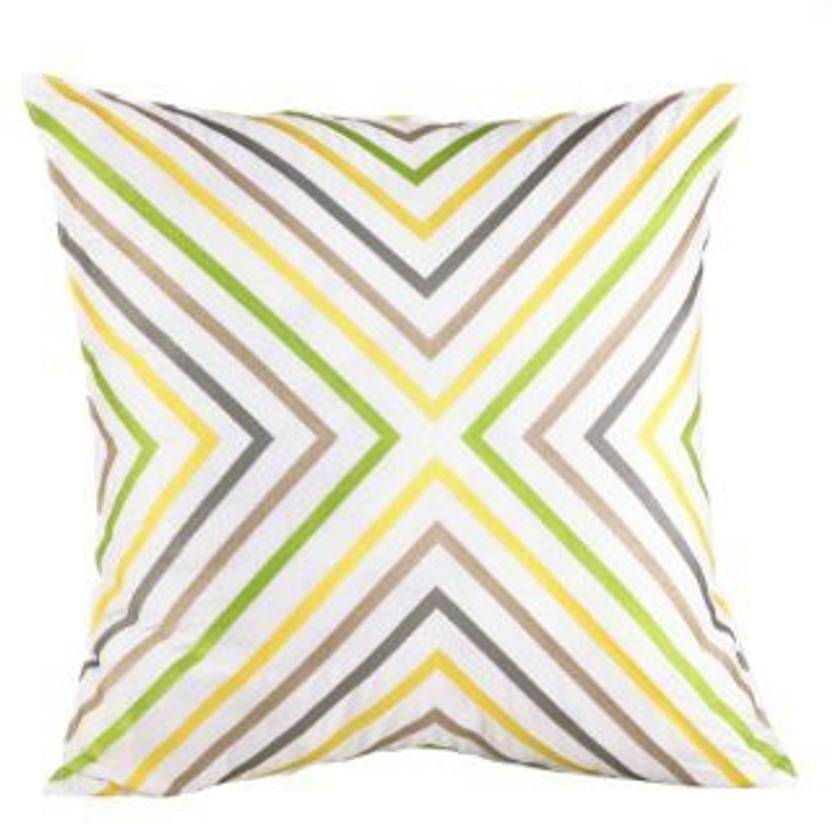 Trina Turk Ikat Zigzag Embroidered Decorative Pillow 20 By 20