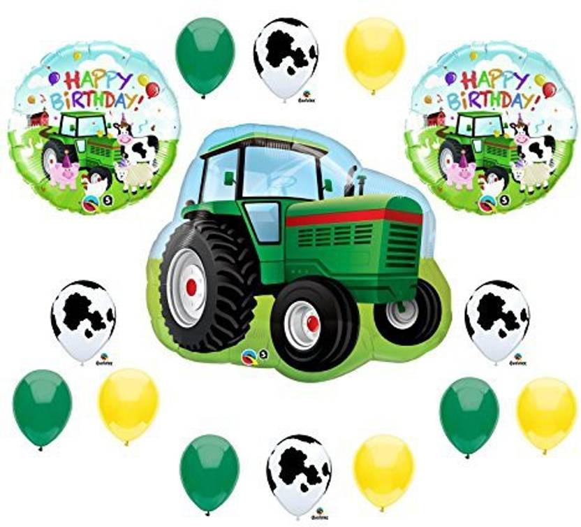 Anagram Tractor Birthday Party Balloons Decorations Farm Animal