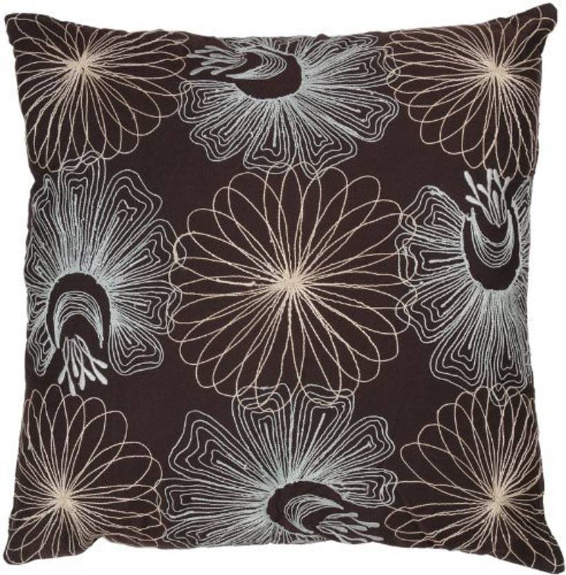 Rizzy Home T 2740 Decorative Pillows 18 By 18 Inch Brown Blue