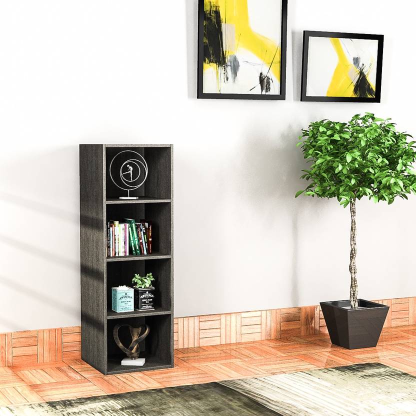 Forzza Bristol Engineered Wood Open Book Shelf Price In India