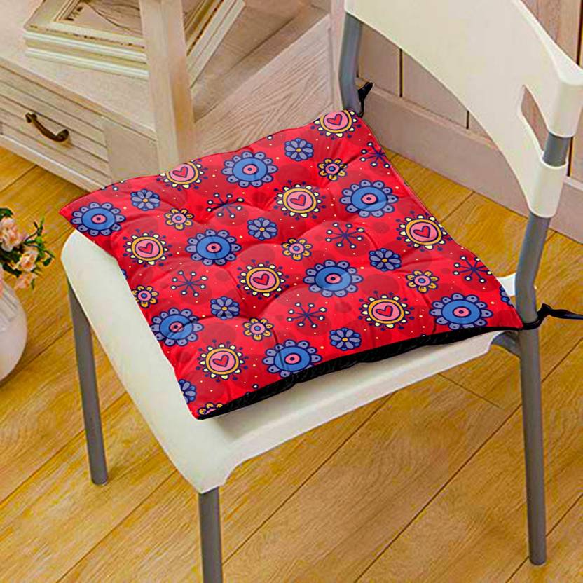 Sleep Nature S Printed Chair Cushion Pack Of 1 Buy Sleep