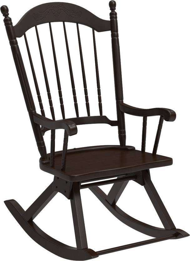 Forzza Calgary Solid Wood 1 Seater Rocking Chairs Price In India