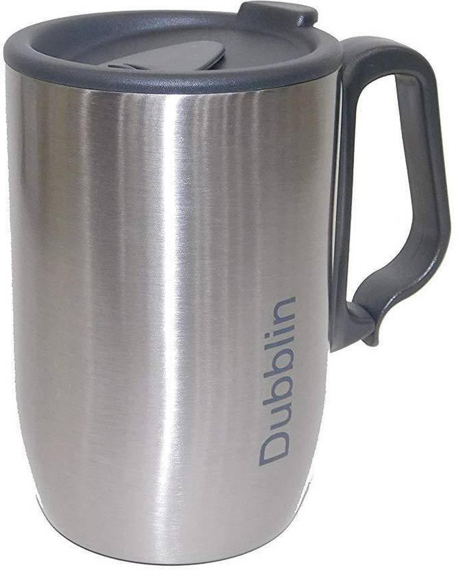 DUBBLIN Refresh Steel 350ml Stainless Steel Coffee Mug Price in India