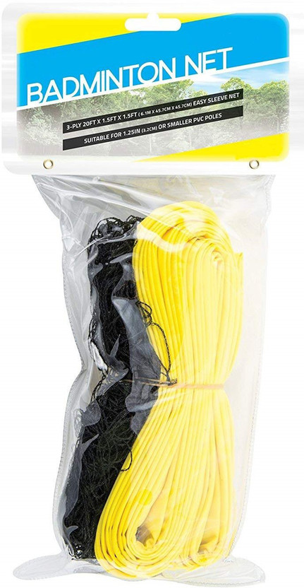 Standard 20 Feet Training Badminton Net Outdoor Garden Sport Replace