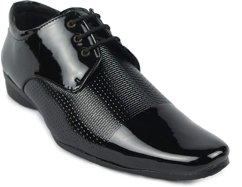 black shining formal shoes for men 