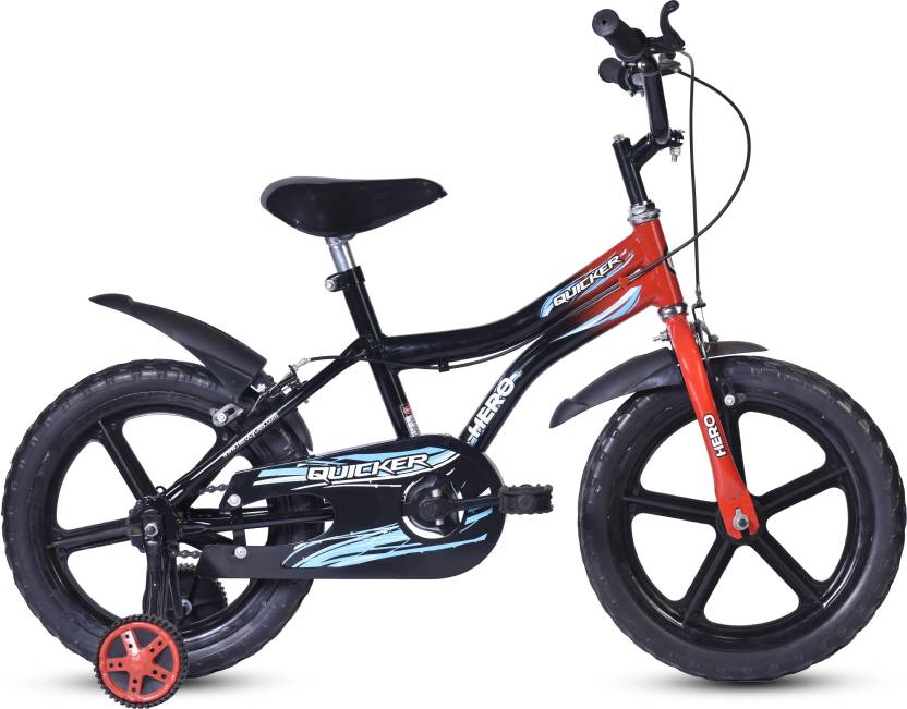 For 2021/-(55% Off) Hero Quicker 16T 16 T Road Cycle  (Single Speed, Red) at Flipkart