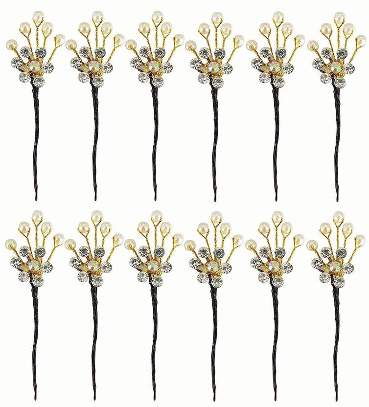 Boxo New Style Juda Bun Decoration Hair Pins For Women Wedding