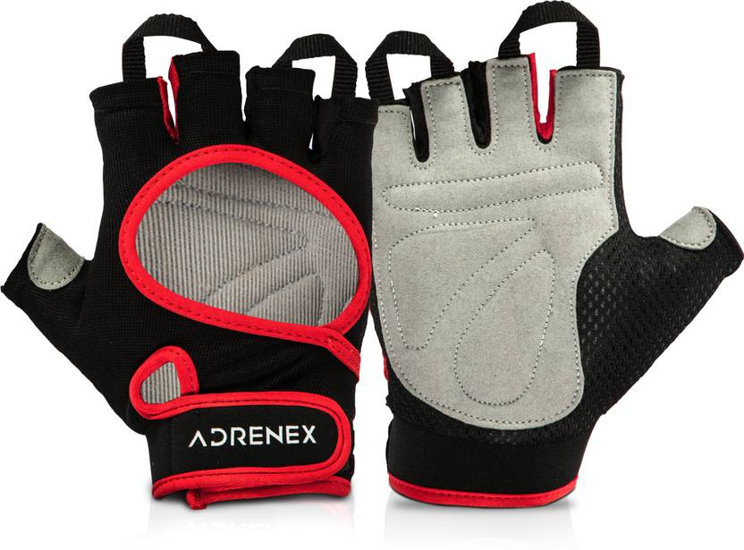 Adrenex by Flipkart Foam Padded, Open Cut Gym & Fitness Gloves with