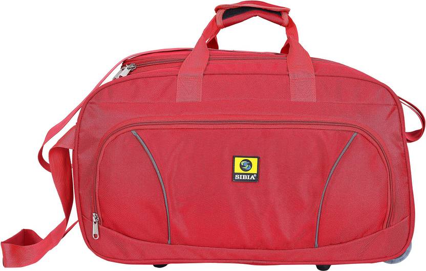 Sibia Uni Polyester 20 Inch 40 Litres Pink Travel Duffel Bag