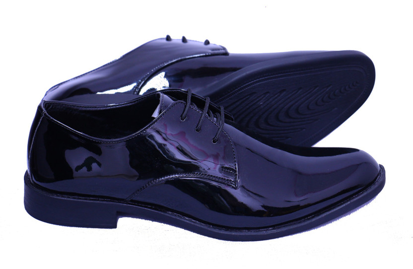 black patent leather shoes for men 