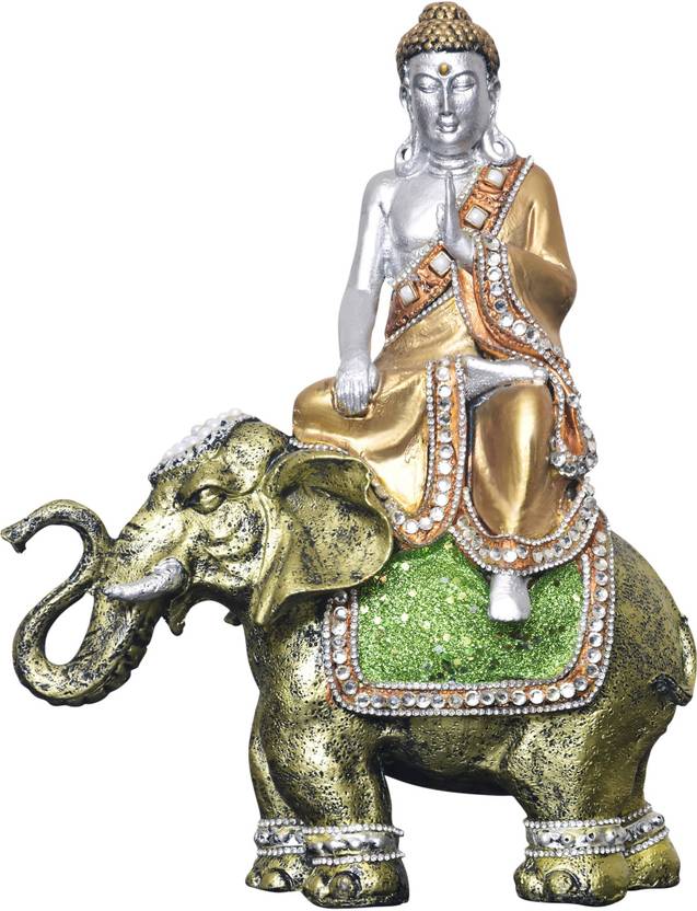 Mariner S Creation Divine Buddha Sistatue Sitting On Elephant For Mariner S Creation Divine Buddha Sistatue Sitting On Elephant For Home Decor Statue Living Room Bedroom