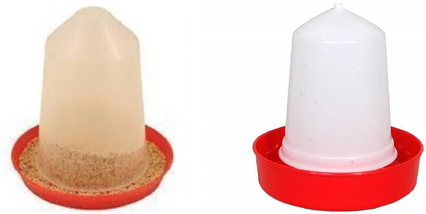 Praish Quail Chick Feeder Drinker Combo 500 Grams Capacity