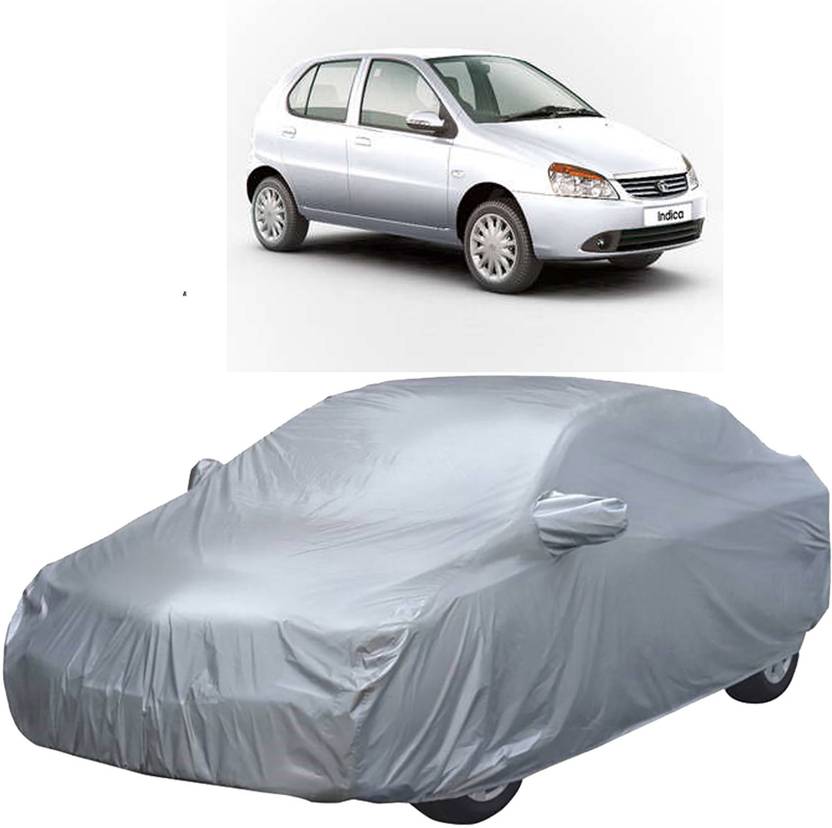Uk Blue Car Cover For Tata Indica With Mirror Pockets Price In