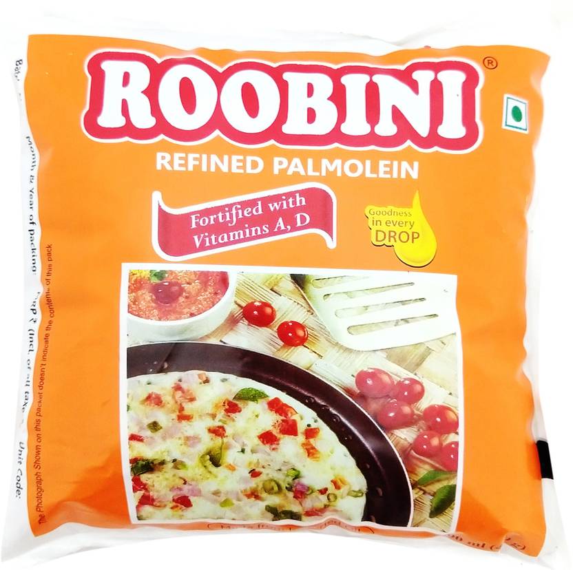 ROOBINI Refined Palm Oil Pouch Price in India Buy ROOBINI Refined