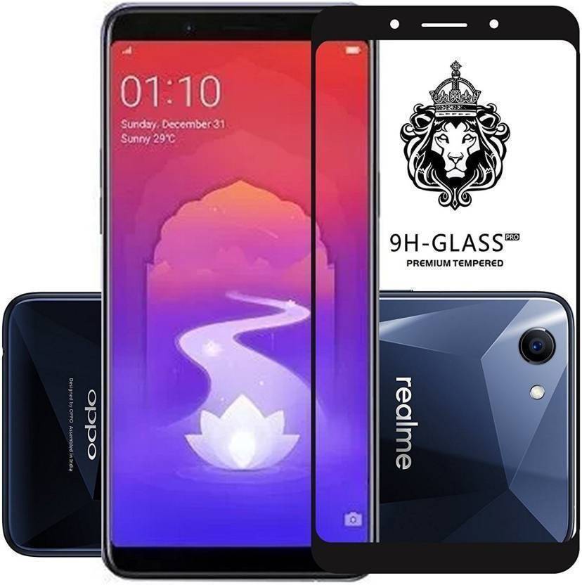 Ultra Clear Edge To Edge Tempered Glass for Realme 2 5D Tempered Glass .