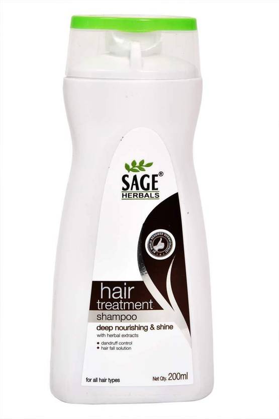 Sage Herbals Natural Hair Treatment Shampoo Deep Nourishing And