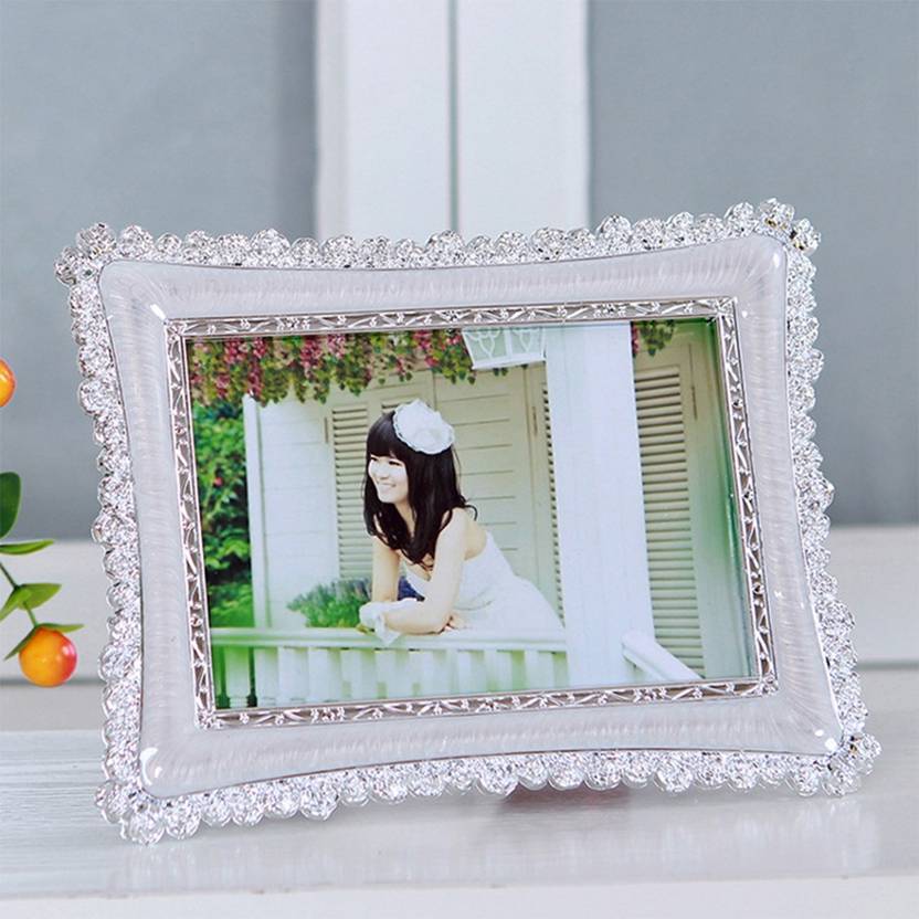 Golden Pea Silver Plated Photo Frame In India