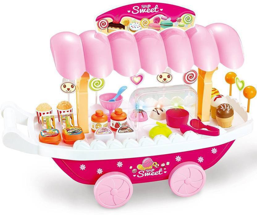 barbie ice cream cart