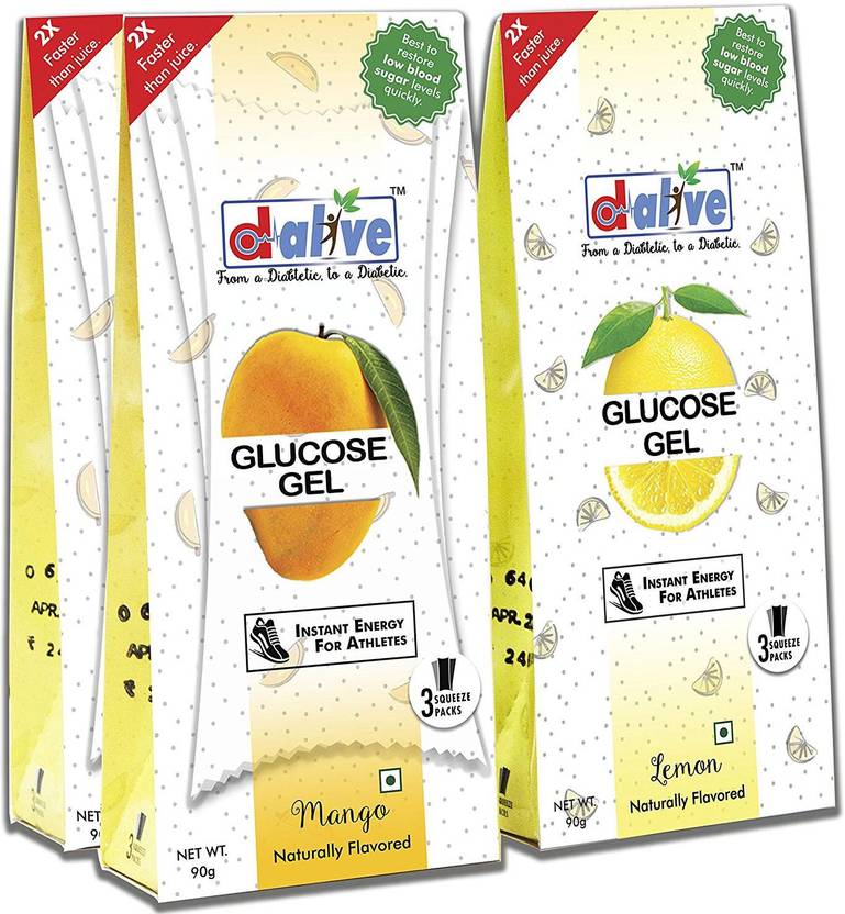 D Alive D Alive 15g Of Glucose Gel Pack Of 3 2 Mango D Alive D Alive 15g Of Glucose Gel Pack Of 3 2 Mango