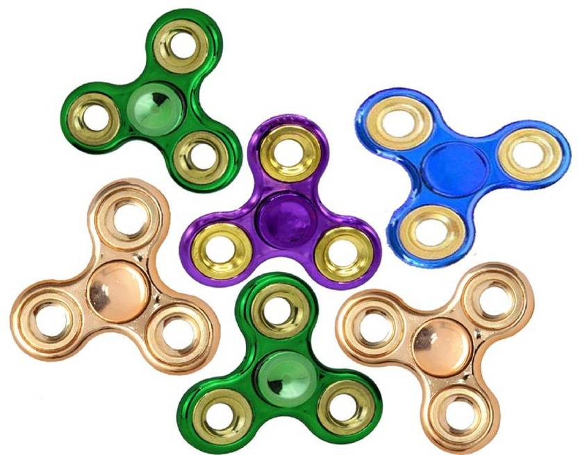 Imtion Metal Body Fidget Spinner Birthday Return Gift For Kids