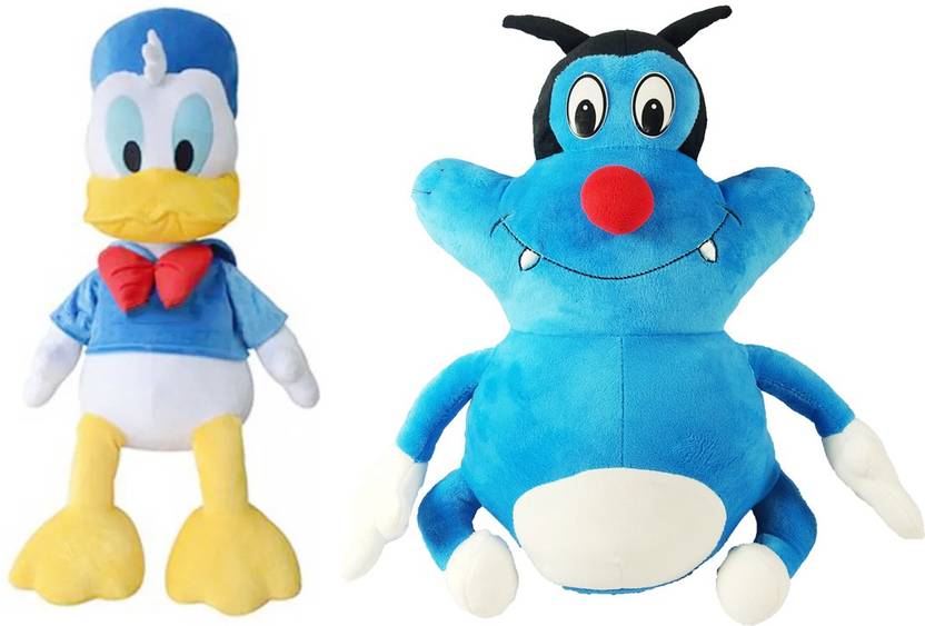 Toy Mela Set Of 2 Pcs. Oggy From oggy And The Cockroaches And Donald