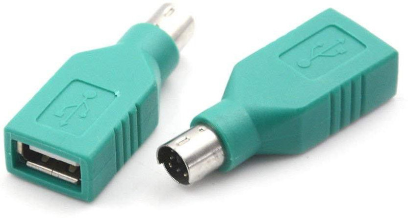 USB female PS2 PS//2 male Mouse Keyboard Connector Adaptor Adapter pc latop