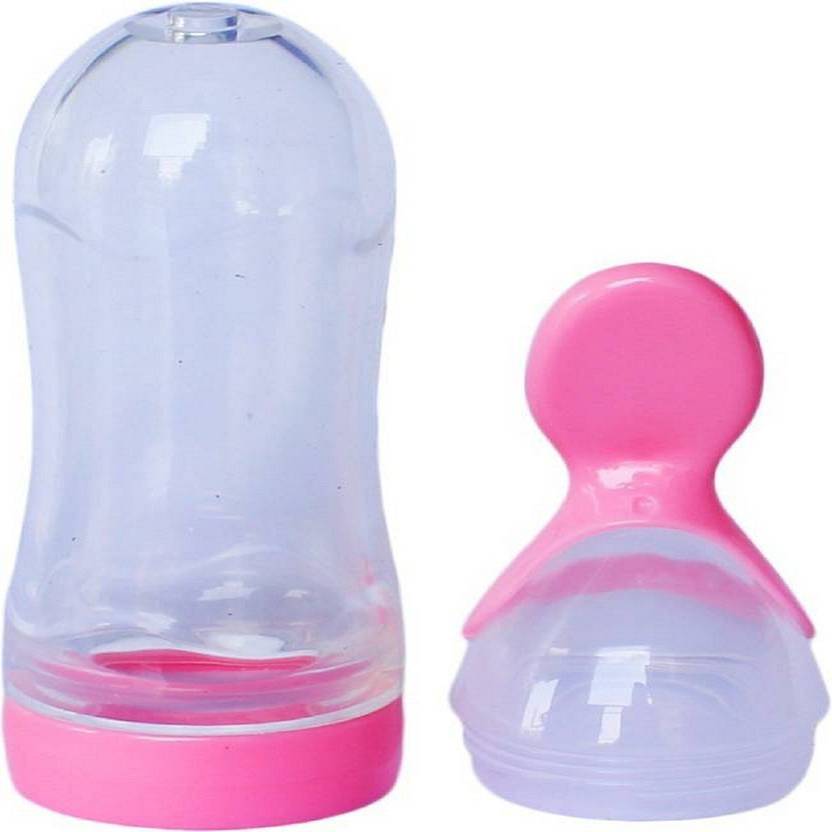 Chote Janab Baby Squeezy Food Grade Silicone Spoon Bottle Feeder