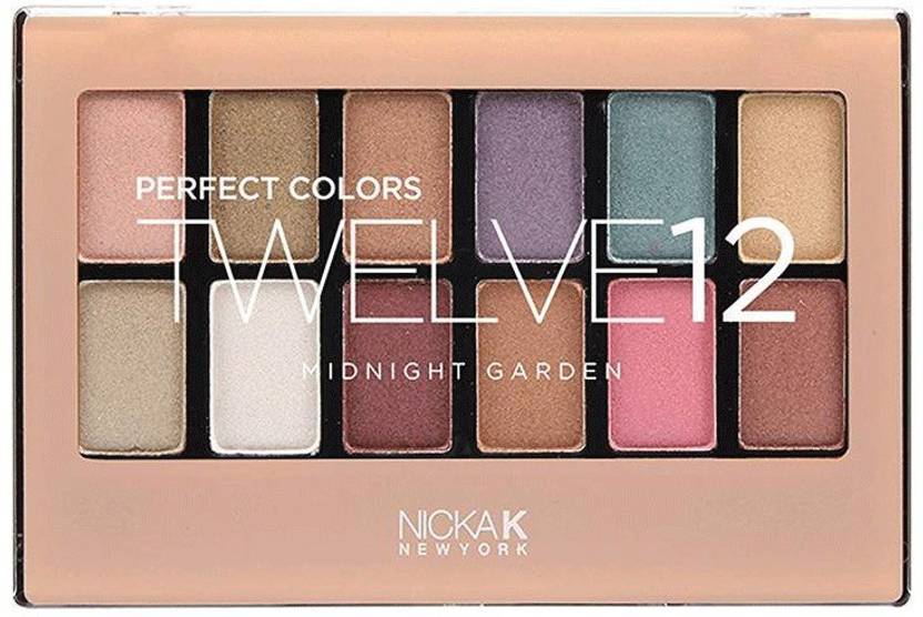 Nicka K Perfect Twelve Eyeshadow Midnight Garden 12 G - 