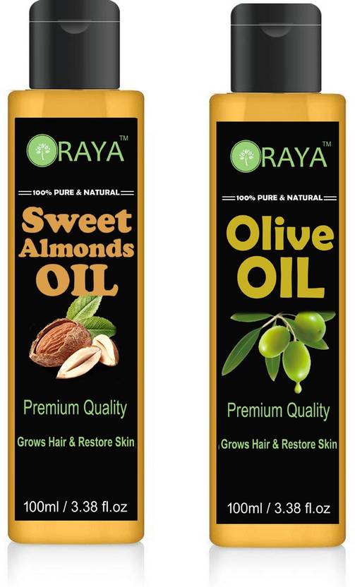 Oraya 100 Pure Natural Cold Pressed Sweet Almond Oil Extra