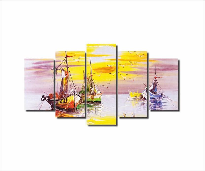 Mad Masters Italy Original Canvas With Frame Golden Temple Canvas